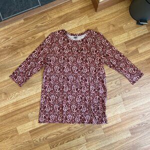 Lands End Tunic Top